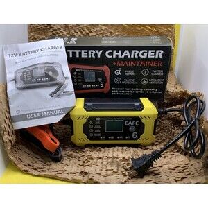 12V 6A Fully-Automatic Smart Car Battery Charger Maintainer Trickle Charger New
